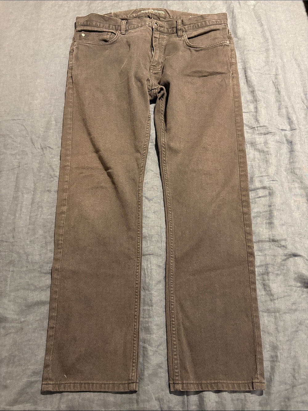 Rodd & Gunn Men's Grey Straight Jeans